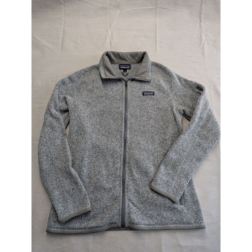 Gorpcore Outdoor Size L Patagonia Better Sweater Full Zip Fleece Gray Women